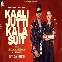 Kaali Jutti Kala Suit Vivek Raghav Khushi Baliyan New Haryanvi Song 2024 By Sombir Kathurwal,Komal Chaudhary Poster